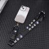 BMW Logo Lanyard Nylon Printing Emblem Style Black White Red Blue Keychain for M Performance E90 E60 E46 Car Accessories Gift Hkvr74