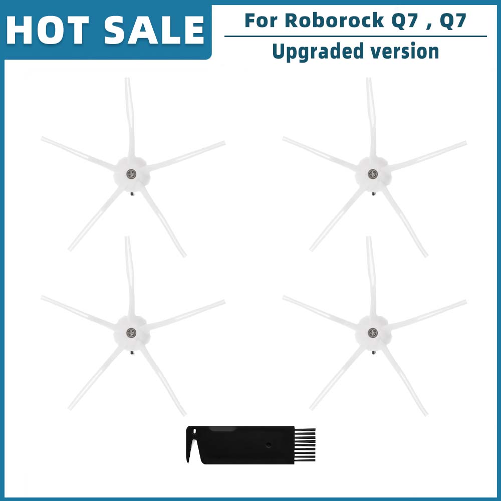

Compatible for Roborock Q7 , Q7+ , Q7 Max , Q7 Max+ Plus , T8 Robot Vacuum Main Side Brush Filter Mop Dust Bag Spare Parts