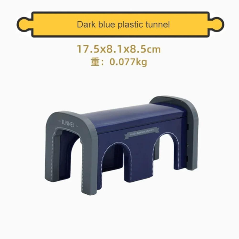 Wooden Train Track Scene Building Accessories Cave Tunnel Compatible with Thomas Tank Engine Track Toys Ages 3-6