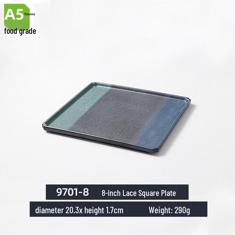 Japanese Style Melamine Serving Plates 2-pack