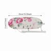Foldable Sleeve Ironing Board Portable Mini Mini Ironing Rack Desktop Peony Pattern Portable Sleeve Panel Travel Ironing