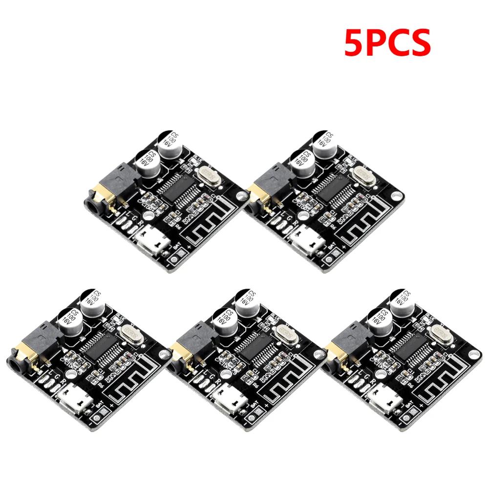 1-10pcs VHM-314 Bluetooth Audio Receiver Board Bluetooth 5.0 Wireless Stereo Music Module 3.7-5V Lossless Decoder Board