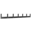 Vidaxl Gabion Fence with 7 Posts, Iron, 740X20X100 Cm