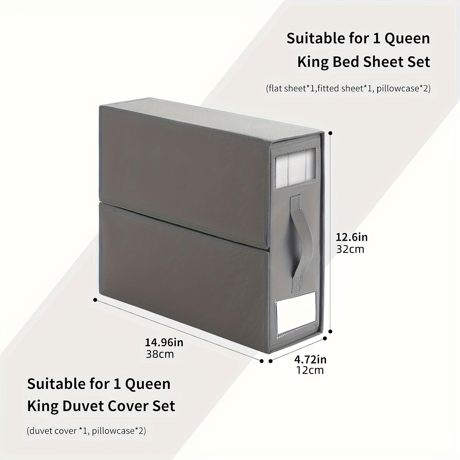 

1/2/4 шт. Большие складные ящики для хранения одеял, контейнеры для хранения под кроватью для постельных принадлежностей, наволочек, органайзер для спальни