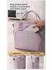 Beilian Large Capacity Insulated Lunch Bag - Portable One-Shoulder Office Picnic Cooler