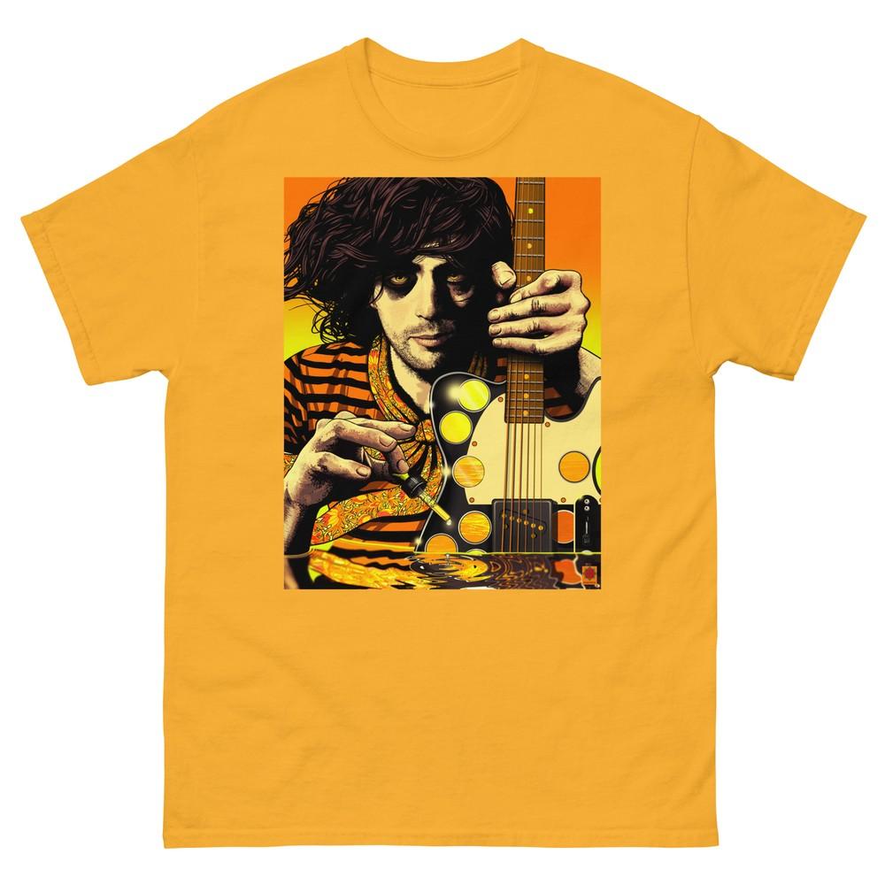 Syd Barret T Shirt psychedelic artwork by rosenfeldtown Unisex T-Shirt XXXL