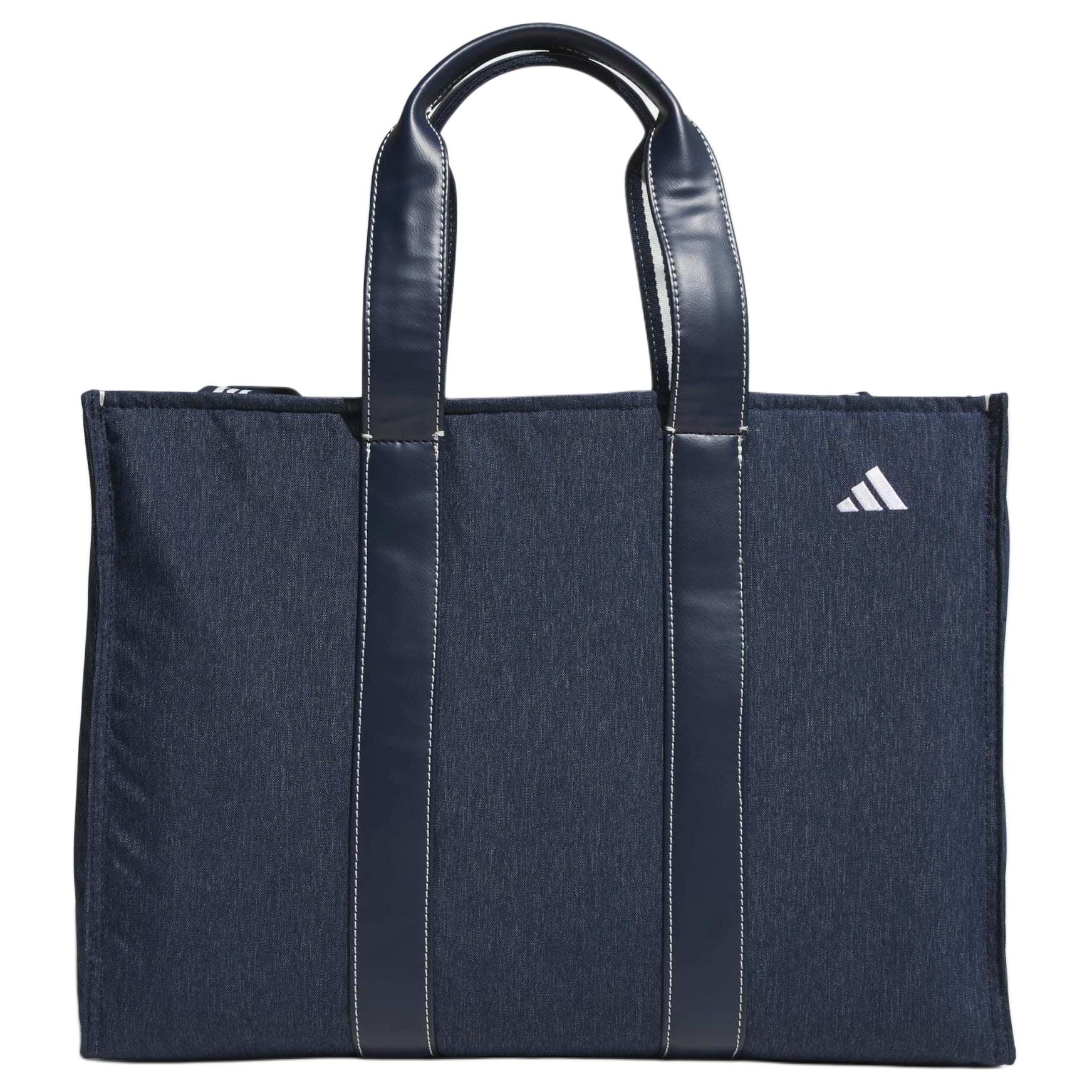 

New Adidas Recycled Polyamide Tote Bag, Shopping Bag, Shoulder Bag, Handbag Large Women s Marine Blue JF4649 45.0*15.0*33.0CM