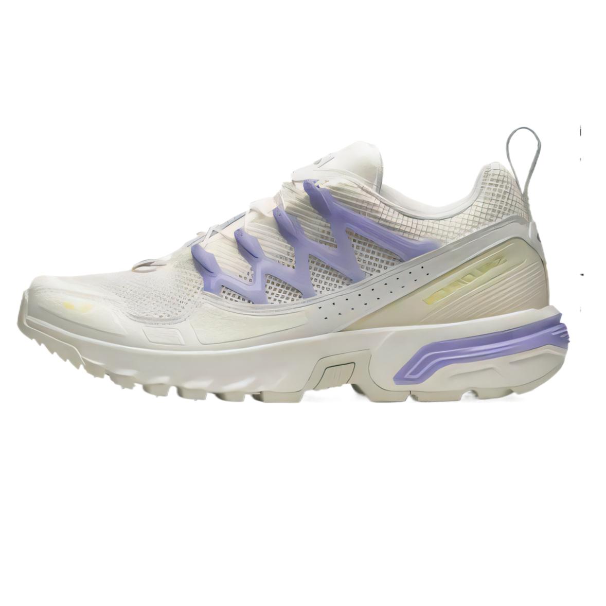 

New SALOMON ACS + OG Low Top Running Shoes Unisex Purple White 477356 38