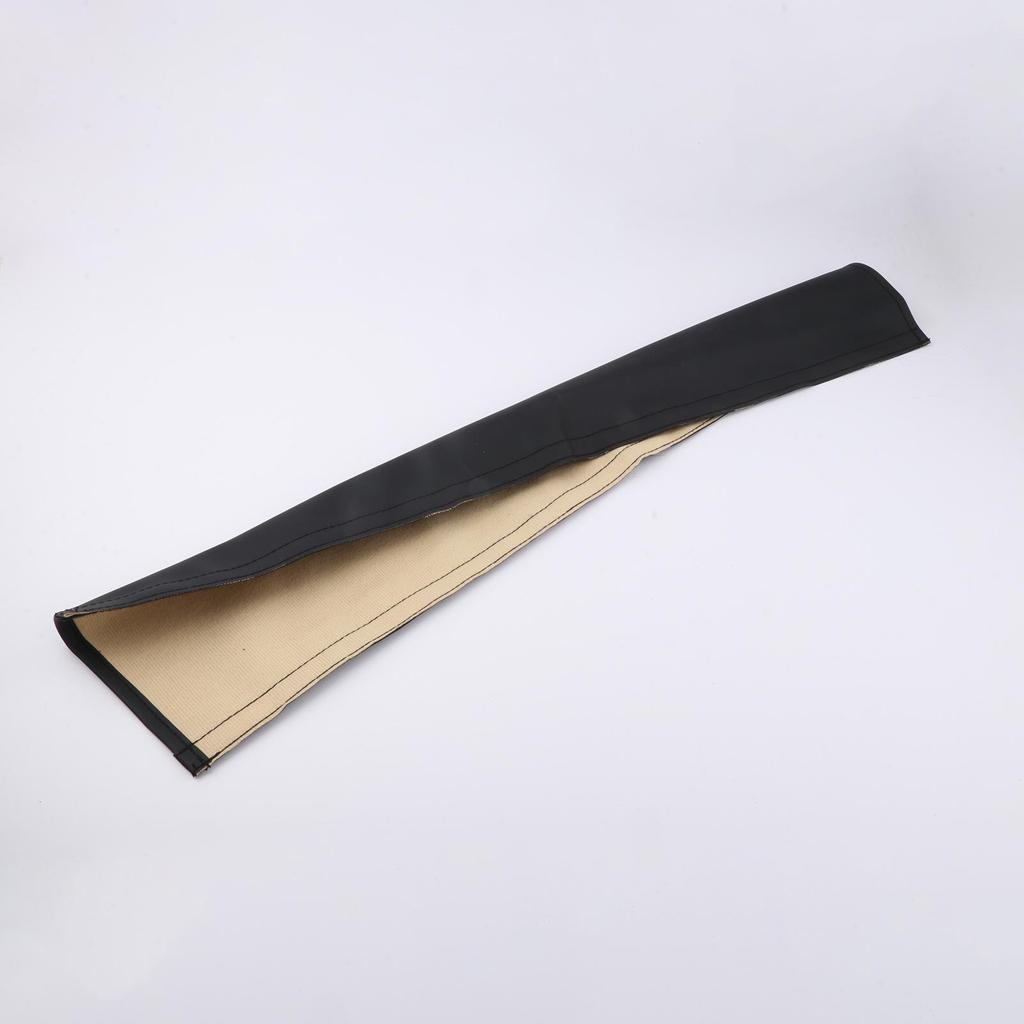 Bar Cover PU Leather for Pilates Reformer Machine Equipment Exercise Black
