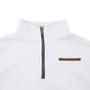 Übergröße Frühling/Herbst Fleecegefüttert Halbreißverschluss Übergroß Stehkragen Pullover Einfarbig Lässiges Sweatshirt für Herren