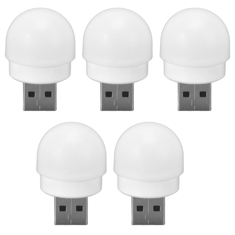 5 Pack Mini LED Light 5V Night Light Energy Saving LED Night Light Nursery