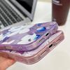 For iPhone 16 Pro Max Case Electroplated IMD TPU+PC Phone Back Cover with Glass Lens Film