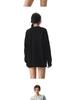 CTB Retro Sweter z Gwiazdą Piwną i Rozgwiazdą - Unisex Luźny Krój z Haftem Muszli na Jesień/Zimę