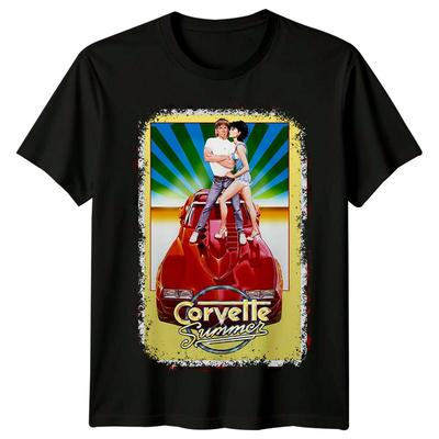Corvette Sommer (1978) Vom Filmposter inspiriertes T-Shirt Retro 70er Jahre T-Shirt Unisex