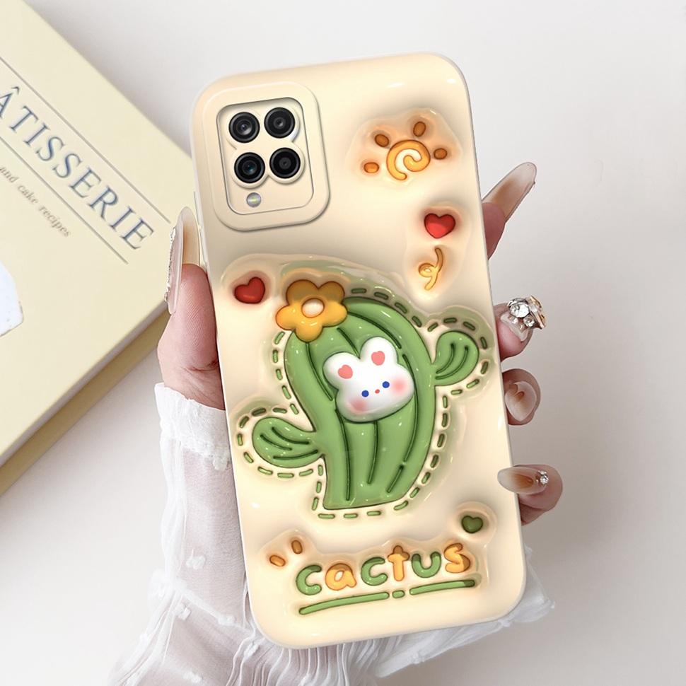 For Samsung Galaxy A12 Case Colorful Flower Panda Cartoon Cover Soft Slim Phone Cases For Samsung A12 GalaxyA12 Back Cover