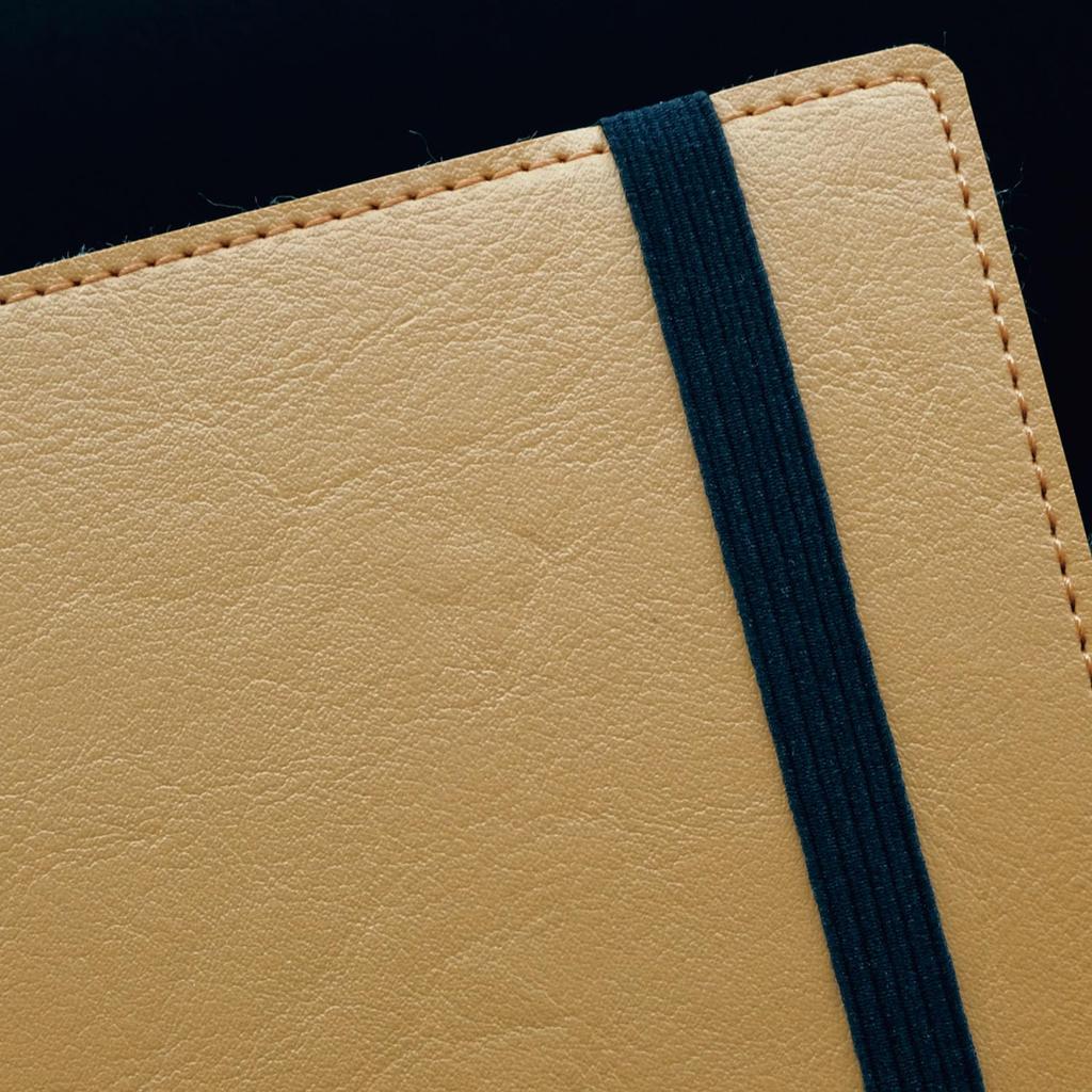 Laconic 2026 March A5 Faux Brown Planner, Start, Weekly, Leather, LALM86-300BR
