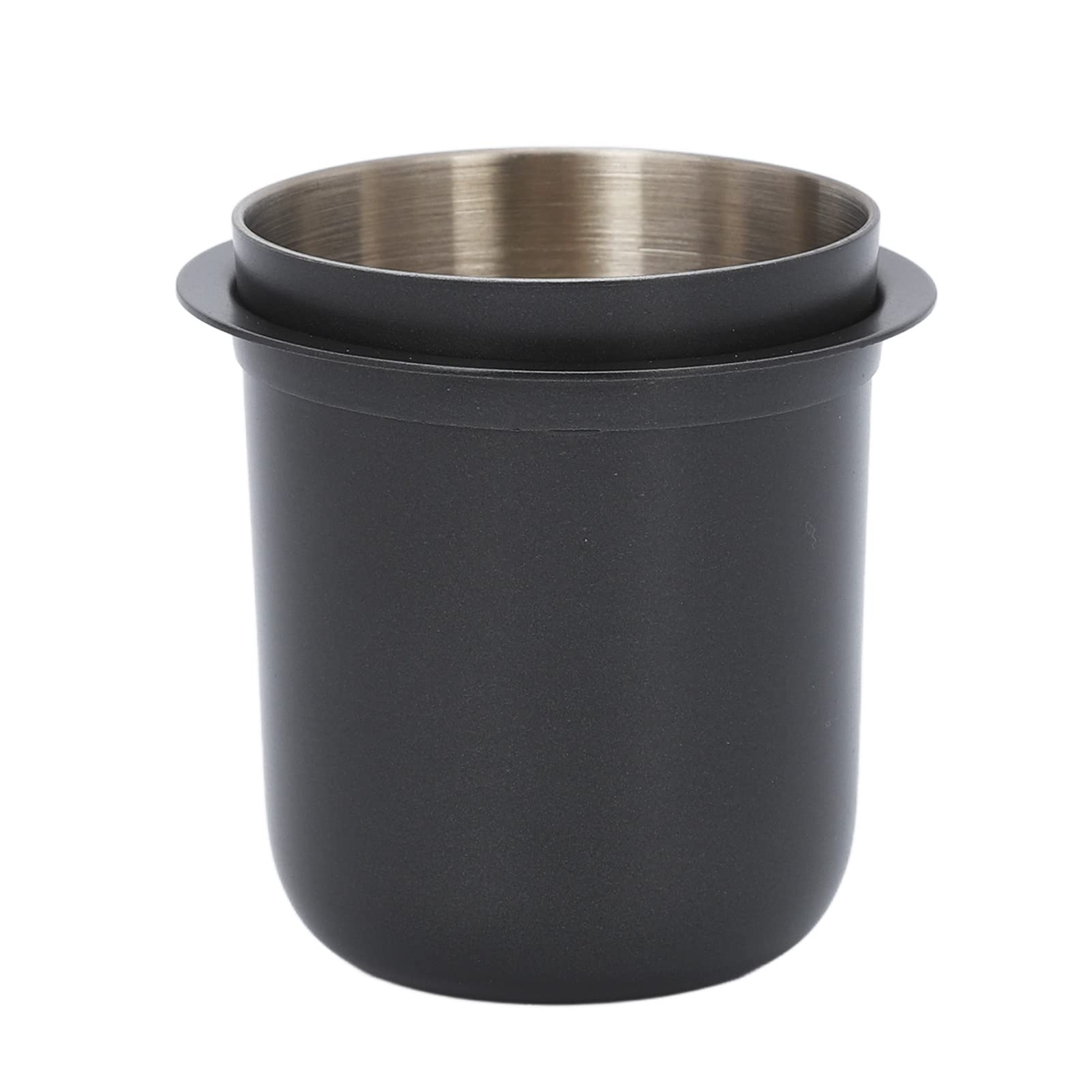 

150ml Stainless Steel Stickless Coffee Dosing Cup, Anti-Flying Powder, Easy to Clean, Compatible with 58mm Italian Handle Espresso Machines, DIY Tool