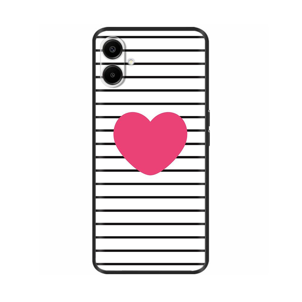 For Samsung Galaxy A06 Back Cover Soft Black Print Silicone Bumper Phone Case for Samsung Galaxy A06 A05 A04 Cases Fundas Coque