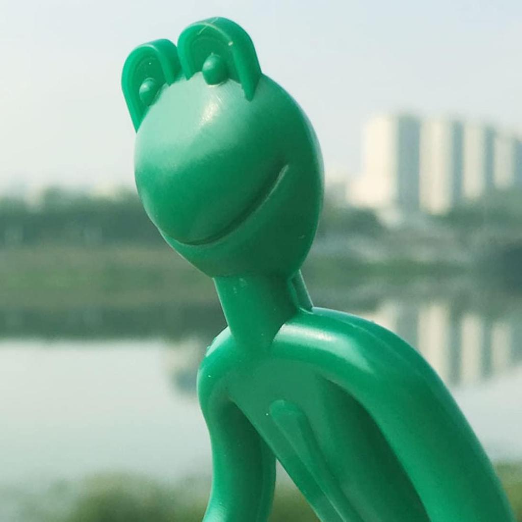 10pcs Frog Plant Ties Garden Plant Auxiliary Plant Branch Correction Growth Direction Tie Reusable Wire Clips Vegetation