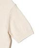 LEE Women'S Boucle Short Sleeve Knit Ivory