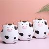 Cartoon Cow Piggy Bank: Cute, Durable Enamel for Home Decor or Creative Zodiac Ox Year Gift