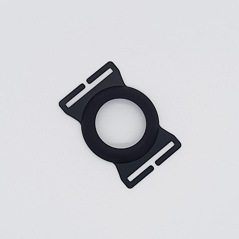 Carbon Fiber Card Holder with Stainless Steel Clip & Air Tag Space