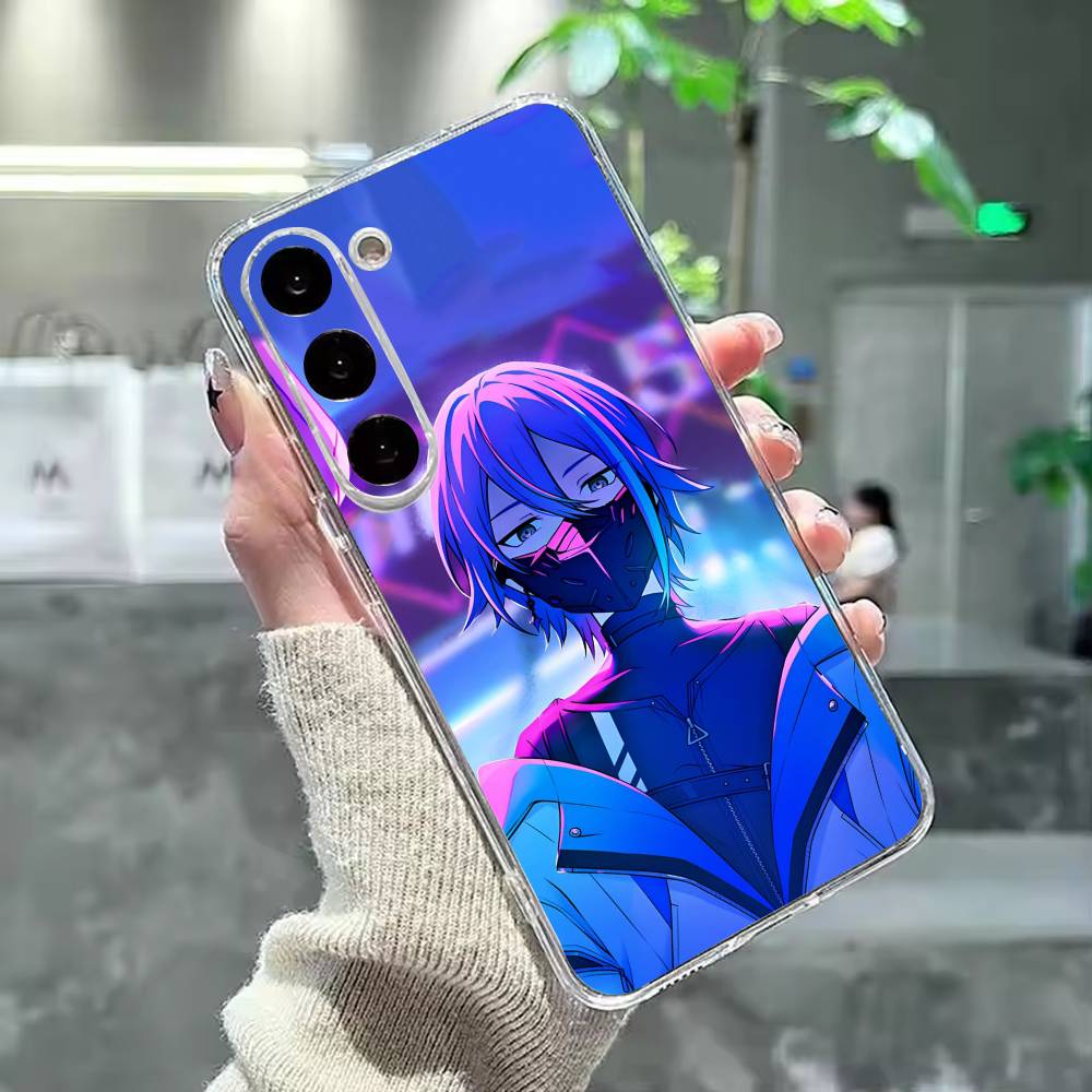 Kamishiro Rui Project S-SEKAI Phone Case For Samsung Galaxy A91,80,73,72 ,71,53,52,32 ,31,22,21s,20,Transparent Case