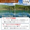 Lens Hood Nikon Japanese F-Foto HN-2 (Mounting Diameter 52mm, Metal, Screw-in Type, Compatible, Company) C-HN-2