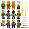 99 Ninja 1613 Children'S Assembly Small Particle Building Block Toy World Doll Weapon Piece