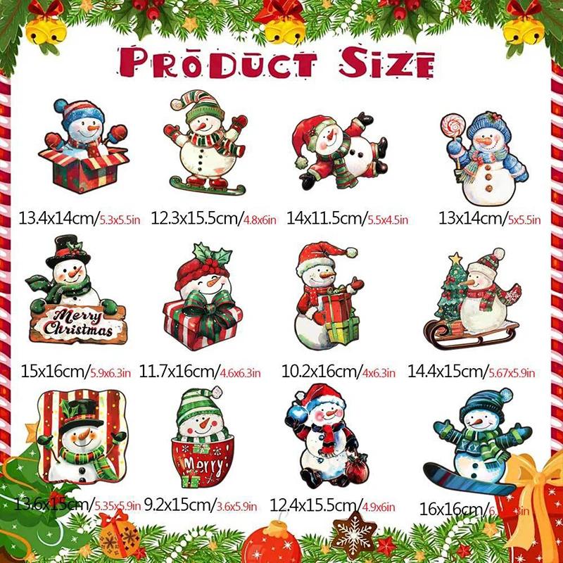 Christmas Fridge Magnets Unique Christmas Fridge Stickers Fridge Metal Garage Stickers Kids Gifts Party Decorates For Decor