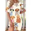 Women's Short-sleeved Dress