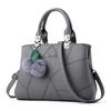 Fashiable Embroidery Thread  Middle Aged Mom Style Trendy Women's Large Capacity Single Shoulder Crossbody Bag