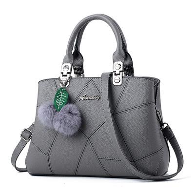 Fashiable Embroidery Thread  Middle Aged Mom Style Trendy Women's Large Capacity Single Shoulder Crossbody Bag