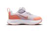 Nike Wearallday TD Slip Resistant Cushioning Abrasion Resistant Low top Running Shoes Orange Purple Infant And Toddler CJ3818-500