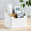 Remote Control Organizer TV Remote Control Holder for Table Multipurpose Desktop Storage Box Bedroom Living Room Organizer
