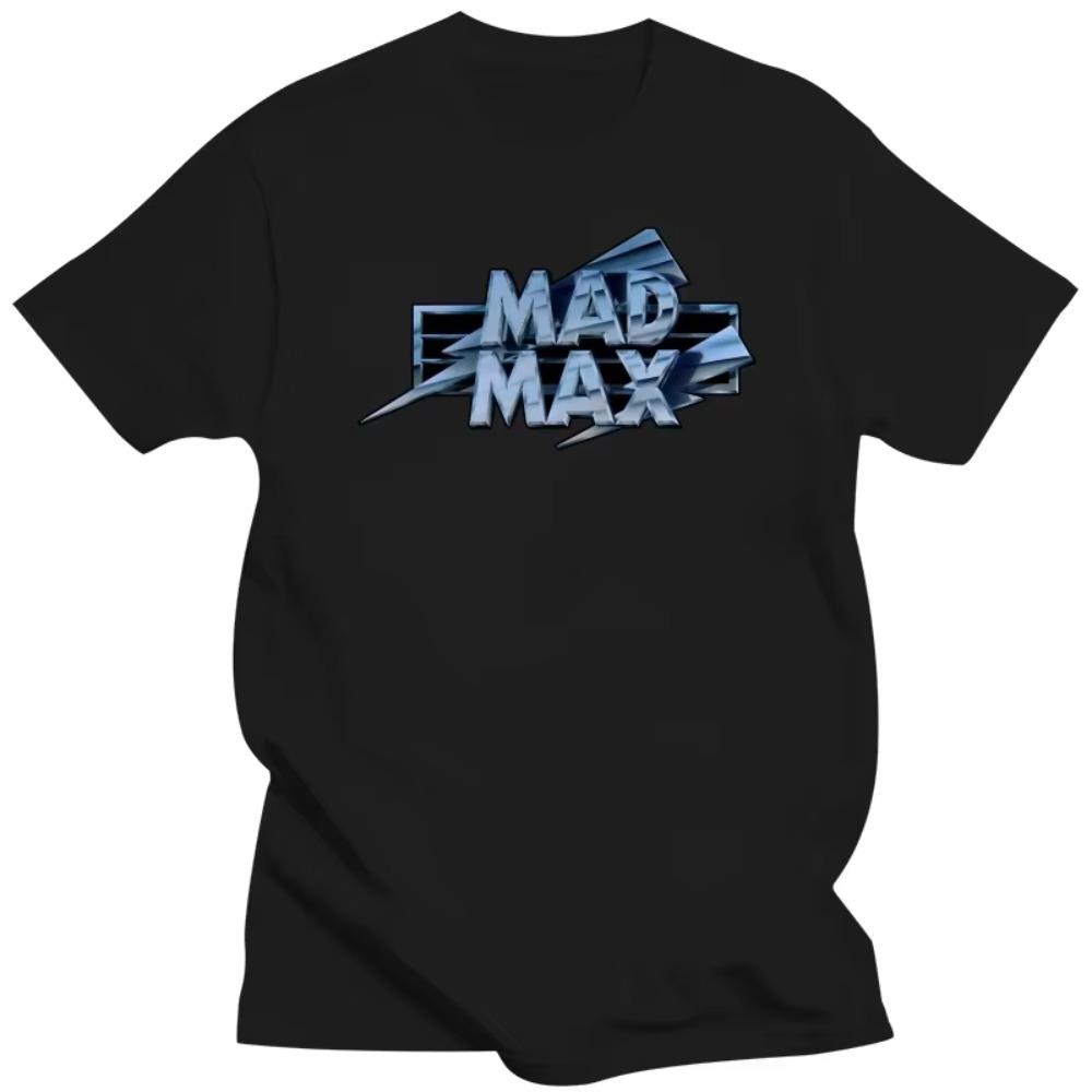 Mad Max Film Title T Shirt Mad Male Cotton T-shirt Fashion Men Tee-shirt 4XL 5XL Plus Size