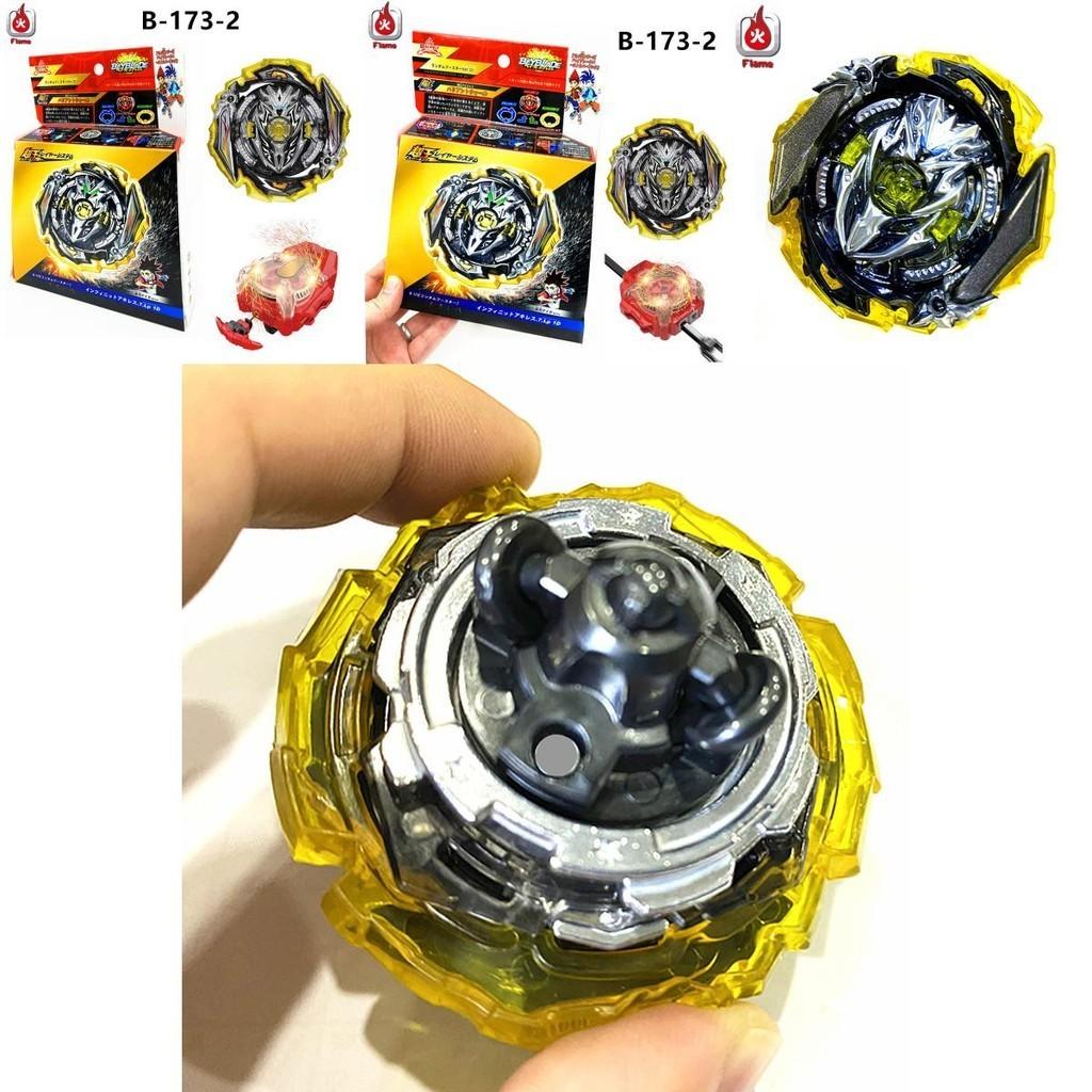 Beyblade Burst Superking B-173-02 Infinite Achilles 7 Loop 1d Shield With Launcher