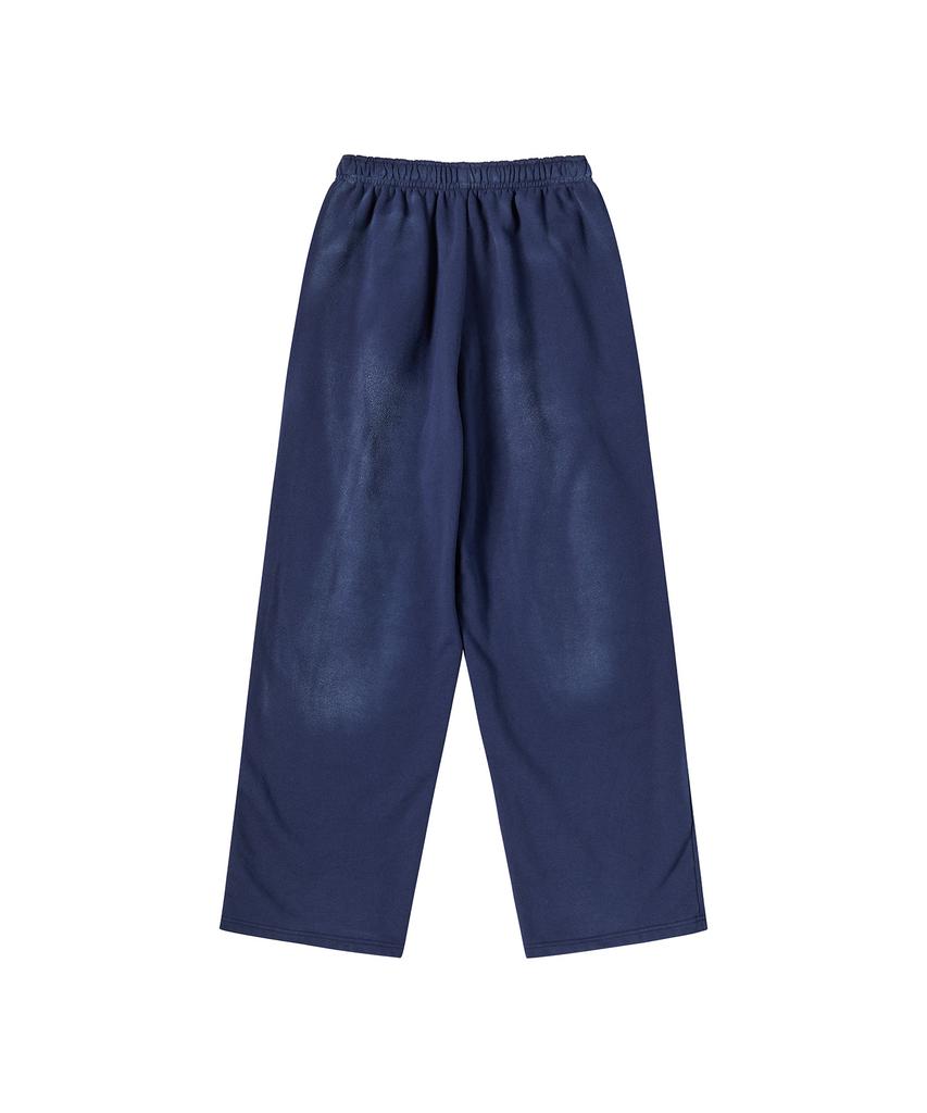 BEYOND CLOSET [Collection Line] One Art Detail Jersey Pants Navy