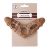 Durable Dog Chew Toy Non‑Toxic Wood Fiber Simulation Bone Puppy Teething Toy Boredom Relief Teeth Cleaning Pet Toys