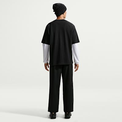 Nike T Shirts Men's Black Crew Neck