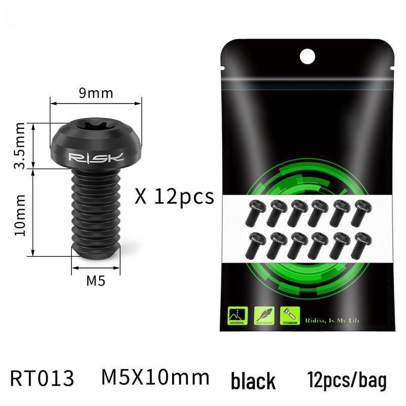 Lishi Mountain Bike T25 Titanium Disc Brake Screws