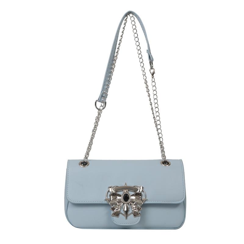 

Niche texture underarm bag women s new trendy summer chain small square bag versatile shoulder messenger bag