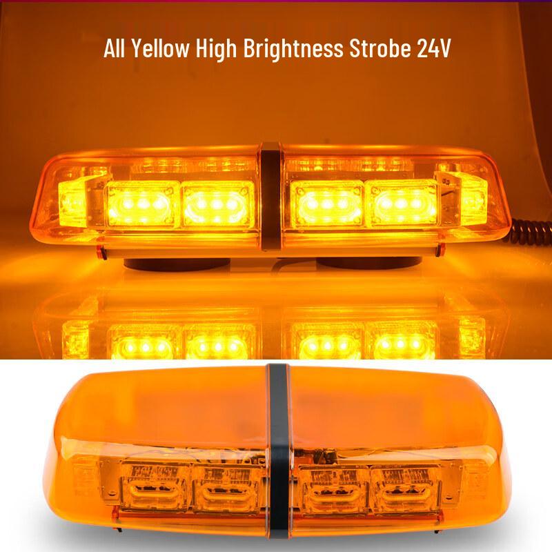 

Aokewen 24V Vehicle Roof-Mounted LED Warning Strobe Light