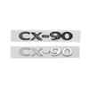 ABS Car Body Fender Side 3D Letter Emblem for Mazda CX4 CX5 CX7 CX30 CX50 CX60 CX90 C-HR Rear Trunk Badge Replaced Sticker lfpaz09