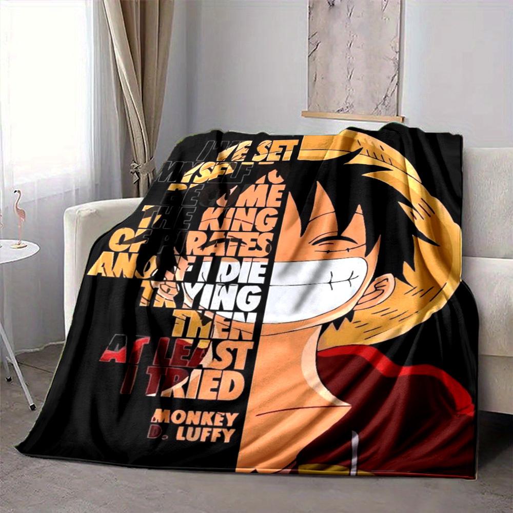 1pc One Piece Blanket Lightweight Flannel Blanket Throw Blanket For Sofa, Bed, Travel, Camping, Livingroom, Office, Couch
