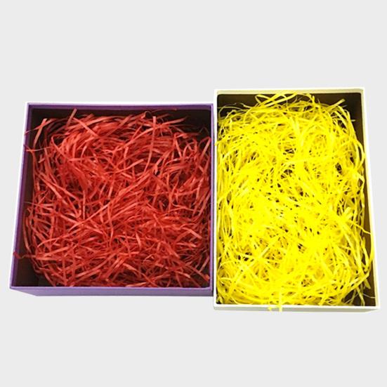 100g Recyclable Crinkle Paper Widely Use Colorful DIY Decorative Box Filling Material for Daily Use