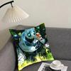 The W-Wild Robott Cartoon Cushion Cover Pillowcase Ultra Soft Skin Friendly Fabric Cloud Like Comfort & Concealed Zipper