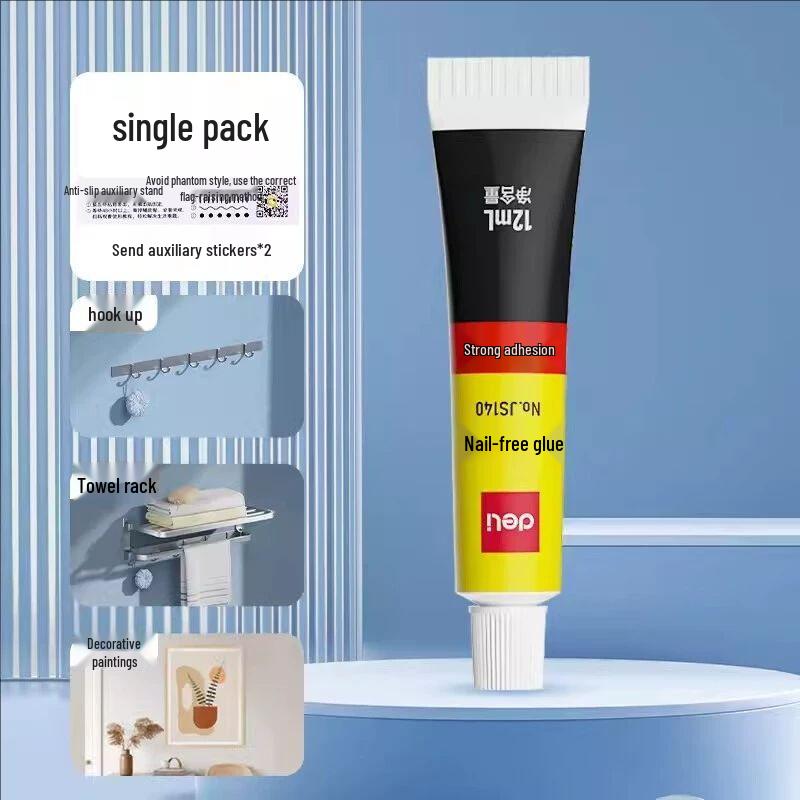 Deli JS140 High-Viscosity Nail-Free Waterproof Wall & Tile Adhesive