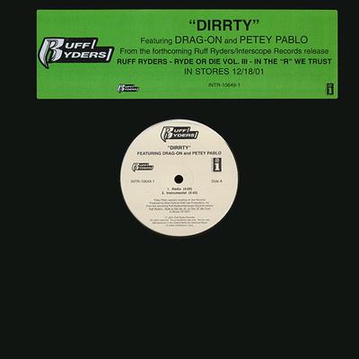 12inch Record RUFF RYDERS - Dirrty INTR106491 Interscope Reco 2001 US Rap & Hip-Hop/R&B Used