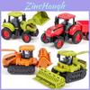 Plastic Construction Vehicle Model With Inertial Drive For Kids Learning And Fun